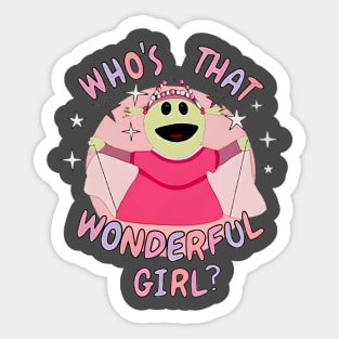 Nanalan Who's That Wonderful Girl Sticker